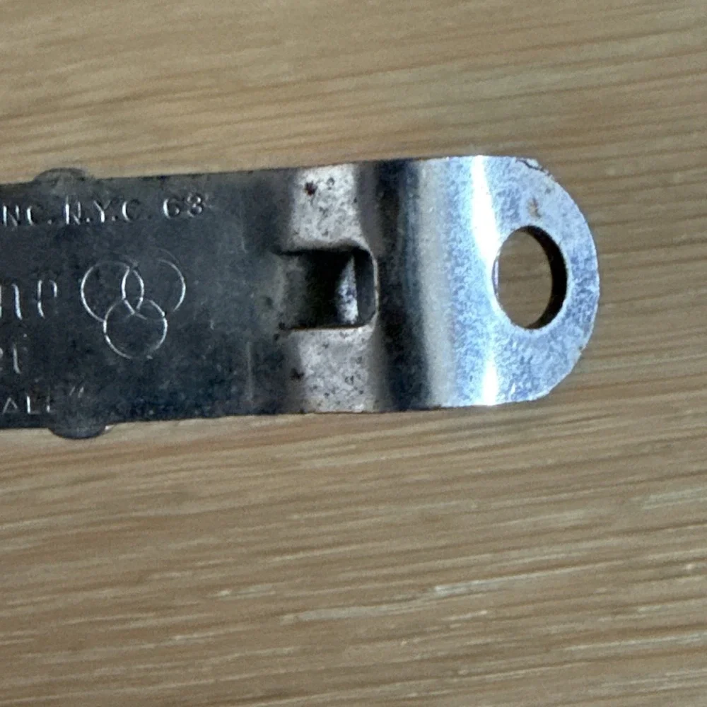 Ballantine Ale & Beer Can Bottle Opener  Metal Vintage Antique Free Shipping